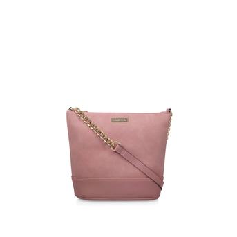 Rich Zip Chain Bucket Bag Pink Bucket Bag from Carvela