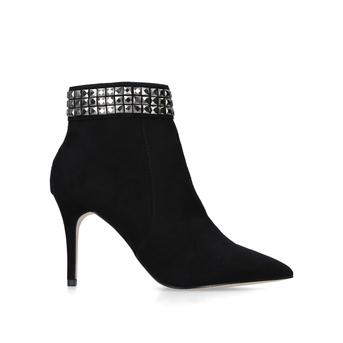 Lull Black Embellished Suedette Ankle Boots from Carvela