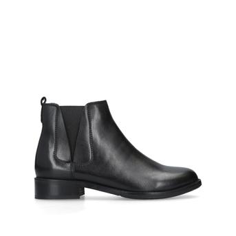 Crossley Black Flat Chelsea Boots from Nine West