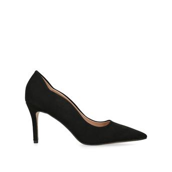 Corinthia Black Mid Heel Court Shoes from Miss KG