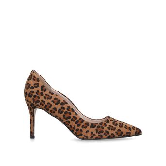Corinthia Leopard Print Mid Heel Court Shoes from Miss KG