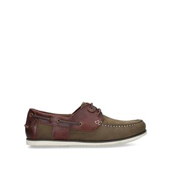 Capstan Boat Shoe Khaki Boat Shoes from Barbour