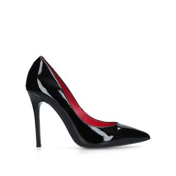 Soho Black Patent Stiletto Heeled Court Shoes from Kurt Geiger London
