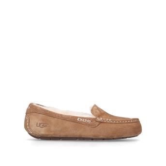 Ansley Brown Flat Suede Slippers from UGG