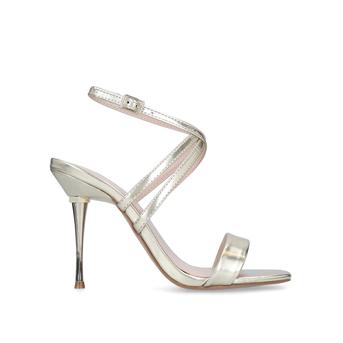 Goldi Gold Stiletto Heel Strappy Sandals from Carvela