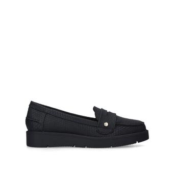 Nieve Black Loafers from Miss KG