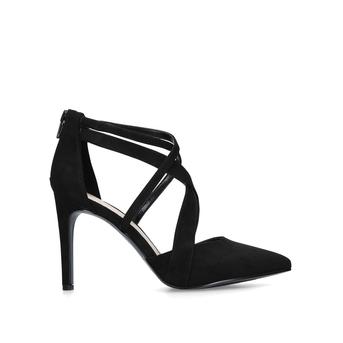 Zorever Black Suedette High Heel Shoes from Nine West