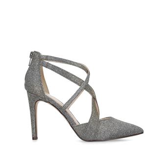 Zorever Metallic Suedette High Heel Shoes from Nine West