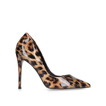 Alyx Leopard Print Stiletto Heel Court Shoes from KG Kurt Geiger