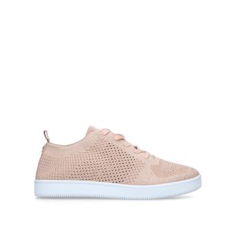 Kollie Nude Knitted Low Top Trainers from Miss KG