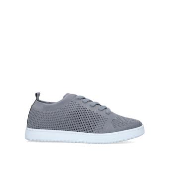 Kollie Dark Grey Knitted Low Top Trainers from Miss KG