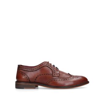 Barlow Tan Leather Brogue Shoes from Kurt Geiger London
