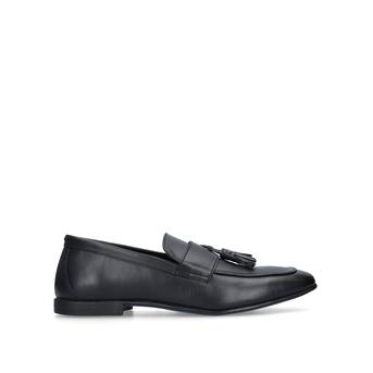 Fontain Black Leather Tassel Loafers from KG Kurt Geiger