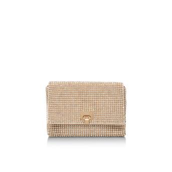 Bling Gold Embellished Clutch Bag from Carvela