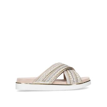 Beyond Nude Embellished Sliders from Carvela