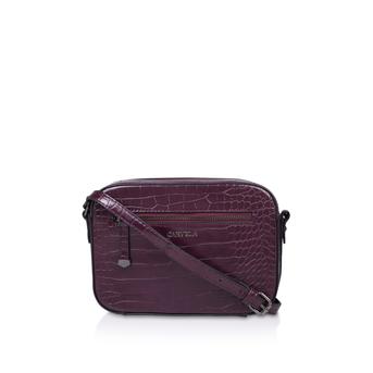 Daisy Cross Body Wine Croc Cross Body Bag from Carvela