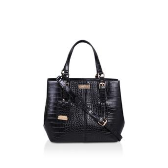 Mini Danny Slouch Tote Black Croc Print Mini Tote Bag from Carvela