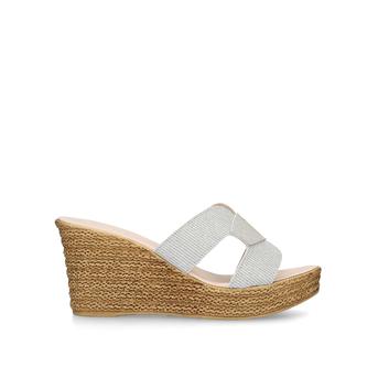 Stacie Metallic Gold Wedge Sandals from Carvela Comfort