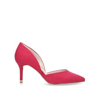 Lady Pink Suedette Stiletto Heel Court Shoes from Carvela