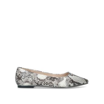 Mickey Snake Print Ballerina Shoes from Carvela