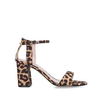 Kiki Leopard Print Block Heel Sandals from Carvela