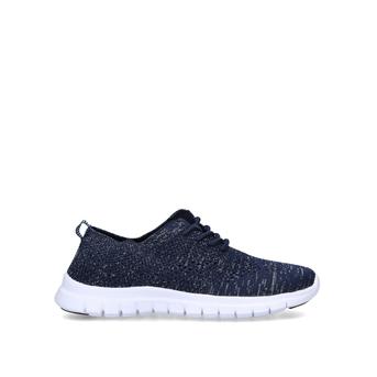 Stax Navy Low Top Trainers from Nine West
