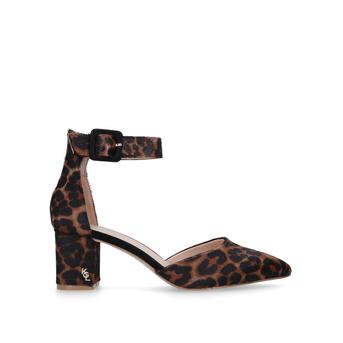 Burlington Leopard Print Block Heel Court Shoes from Kurt Geiger London