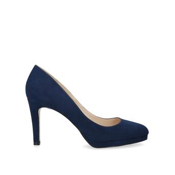 Carmel Wf Wide Fit Block Heel Court Shoes from Miss KG