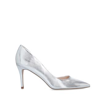 Celia Wide Fit Wide Fit Silver Stiletto Heel Court Shoes from Miss KG