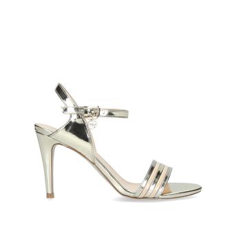 Pippy Metallic Gold Open Toe Strappy Sandals from Miss KG