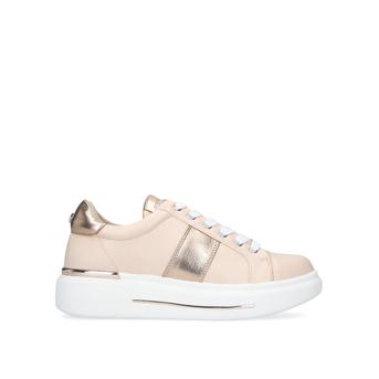 Jubilate Nude Lace Up Chunky Trainers from Carvela