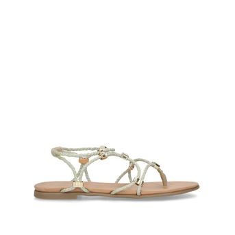 Acer Gold Embellished Flat Sandals from Carvela