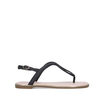 Act Black Flat Sandals from Carvela