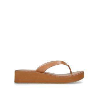 Laraoveth Tan Flatform Sandals from Aldo