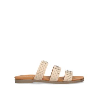 Rascal Nude Studded Strappy Sliders from KG Kurt Geiger