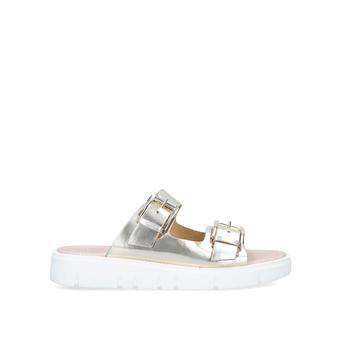 Bangle Metallic Gold Buckle Sliders from Carvela