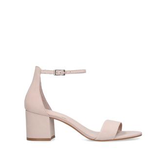 Villarosa Nude Block Heel Sandals from Aldo