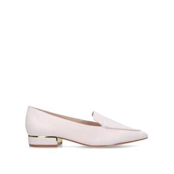 Gwuryan Nude Leather Loafers from Aldo
