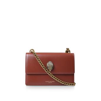 Mini Shoreditch Cross Body Brown Mini Cross Body Bag from Kurt Geiger London