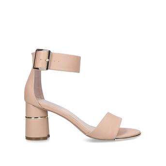 Grape Nude Block Heel Strappy Sandals from Carvela