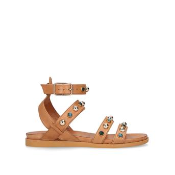 King Tan Studded Sandals from Carvela