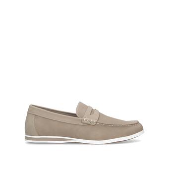 Rearwen Penny Boat Shoe Grey Slip On Loafers from Aldo