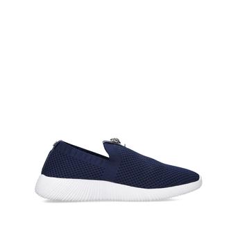 Lorna Navy Eagle Slip On Trainers from Kurt Geiger London