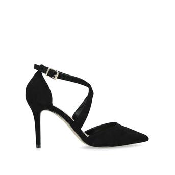 black wide fit pumps