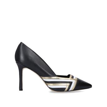 Eugene Black Stiletto Heel Court Shoes from Nine West