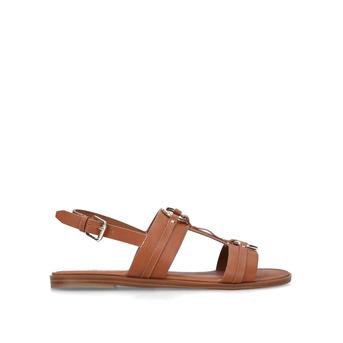Adeindra Tan Slingback Flat Sandals from Aldo