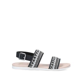Darla Black Embellished Sandals from Miss KG