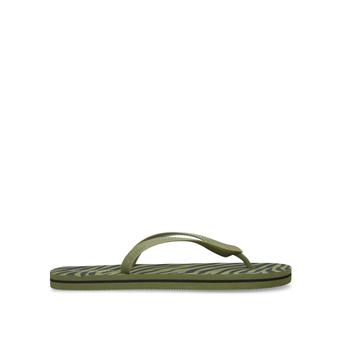 Miguel Men's Khaki Flip Flops from KG Kurt Geiger