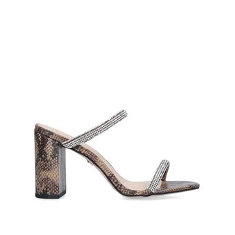 Fabiene Snake Print Embellished Mules from KG Kurt Geiger