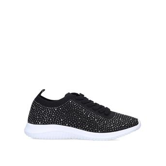 Kathy Black Embellished Trainers from Miss KG